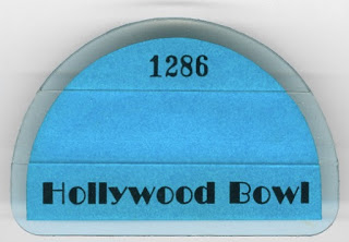 Ned's security pass for the Hollywood Bowl on July 21, 1974