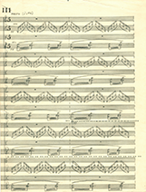 String quartet score image 4 - photo by Ned Lagin